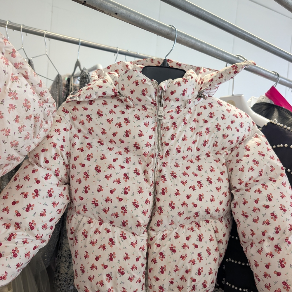 Floral Puffer Jacket